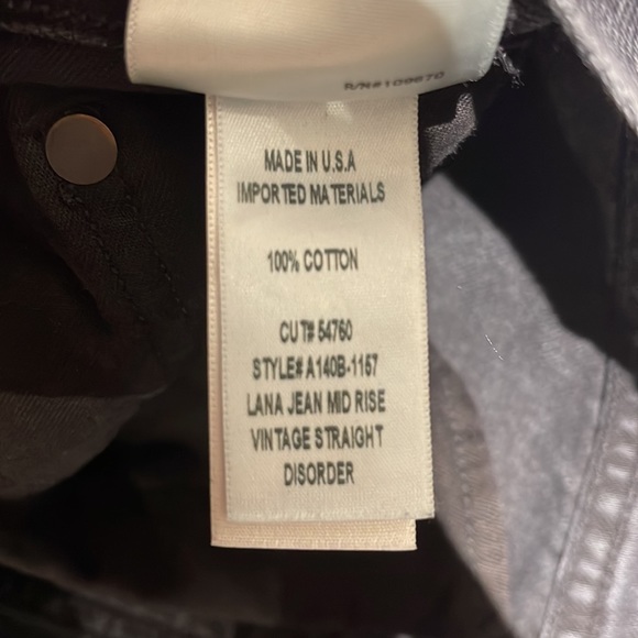 Agolde Black Ripped Jeans - Picture 5 of 5